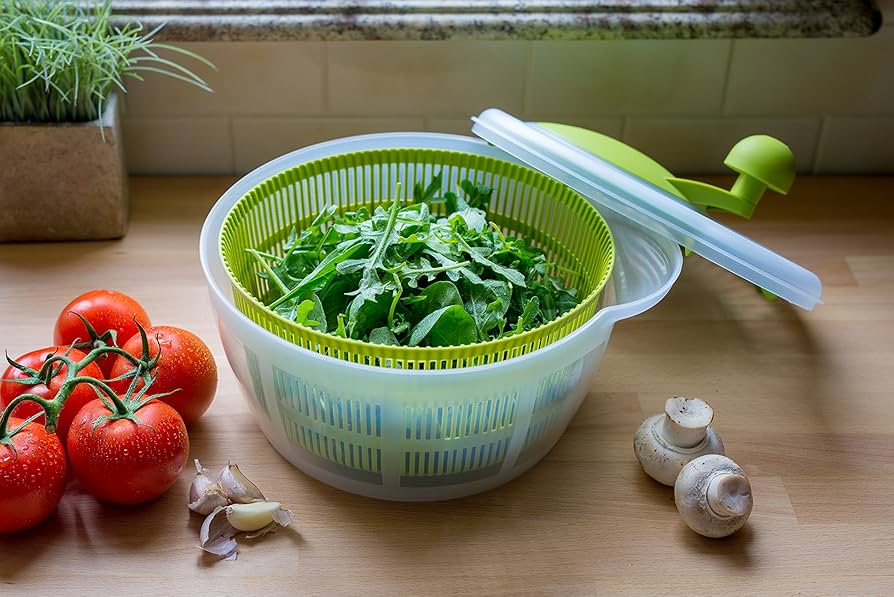 Escurridores de Ensaladas: ¡Ensaladas crujientes y secas! 01