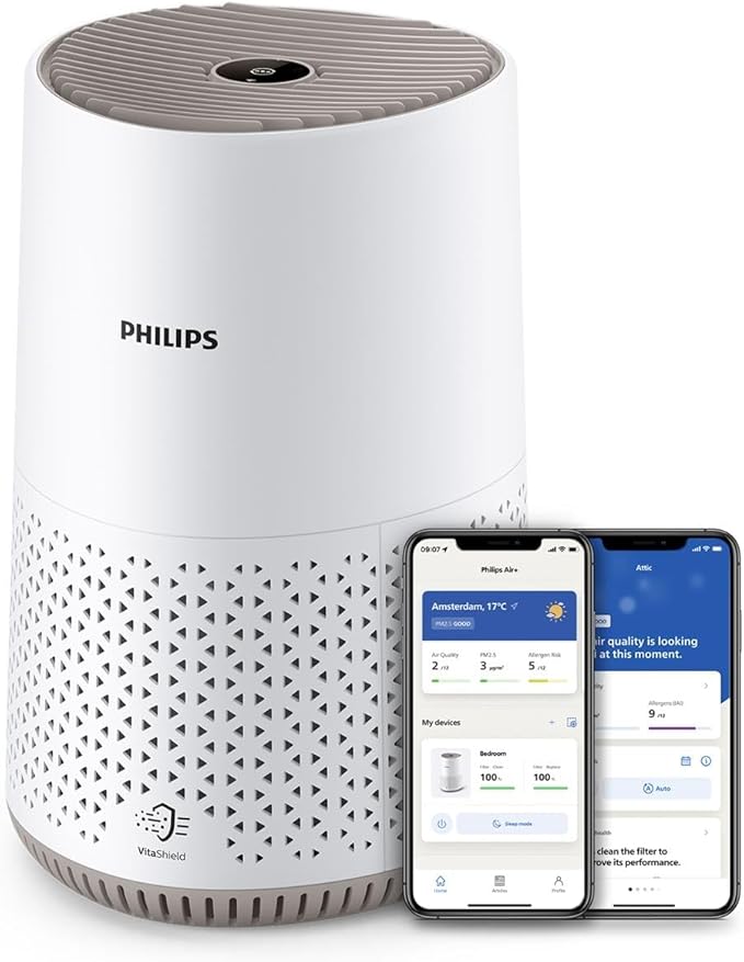 TOP 10 Purificadores de Aire con Sensores de Calidad del Aire: Philips Purificador de Aire Serie 600