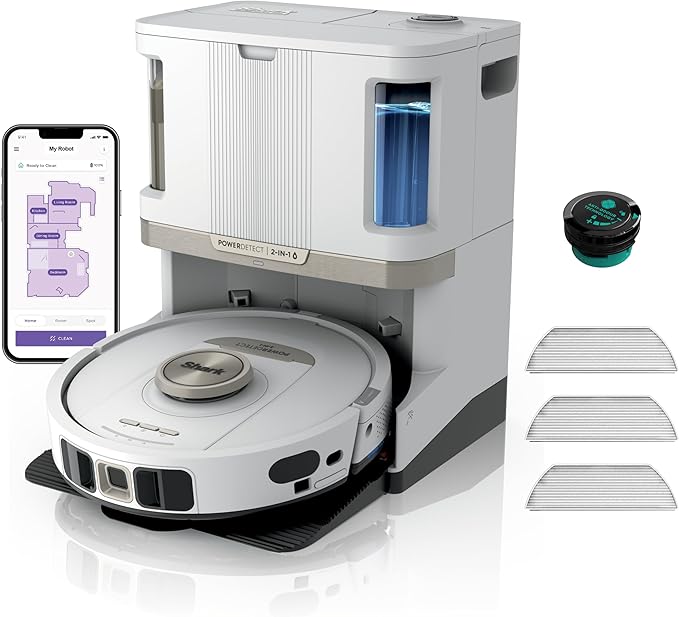 TOP Robots Aspiradores Fregasuelos: ¡Limpieza automática para tu hogar! SHARK PowerDetect NeverTouch Pro