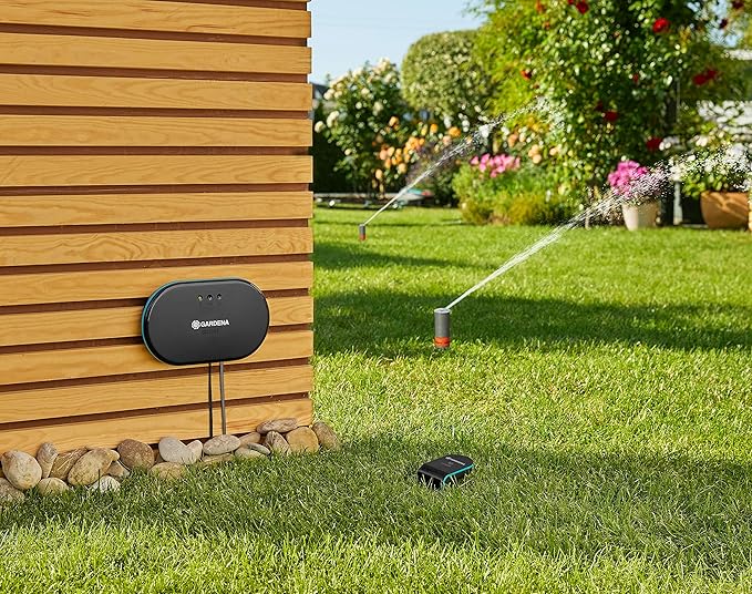 TOP 10 Sistemas de Riego Inteligente: ¡tu jardín florece, tú descansas! Gardena Smart Irrigation Control Sensor Set (19210-20)